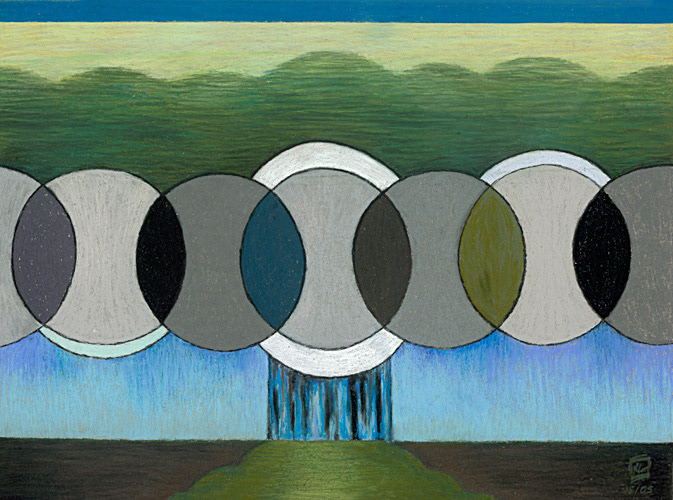 Stormclouds - soft pastel