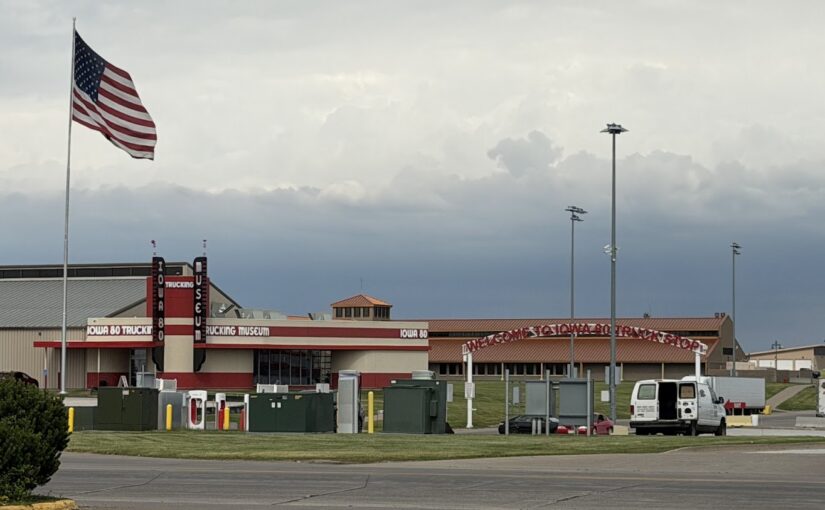Midwest road trip. Iowa @ largest gas station & truck stop.