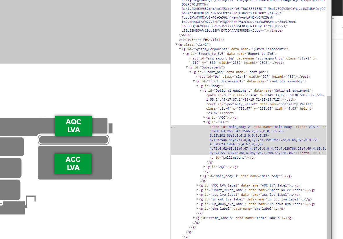 Advanced Service Tool - vector output for development