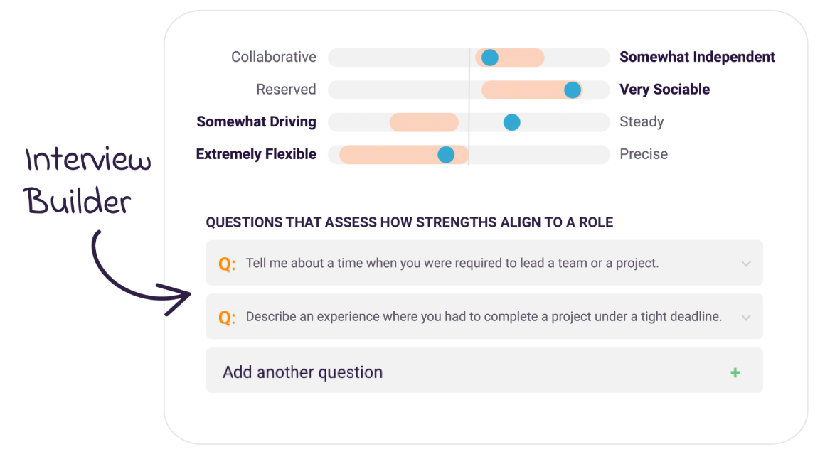 Interview Builder screenshot